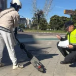 La Policia Local de València immobilitza 129 patinets elèctrics en una setmana de controls intensificats