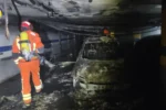 Un incendi en un garatge soterrani de Silla mobilitza tres parcs de bombers i afecta dos vehicles