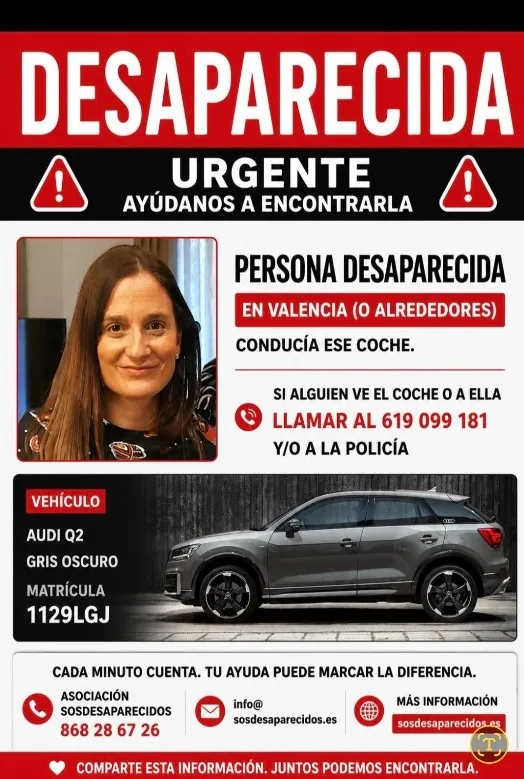 Busquen una dona desapareguda que conduïa un Audi Q2 gris fosc