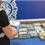 La Policía Nacional cierra la ‘Operación Diana’ con la incautación de otros 80 kilos de cocaína y dos armas de fuego
