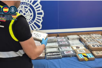 La Policía Nacional cierra la ‘Operación Diana’ con la incautación de otros 80 kilos de cocaína y dos armas de fuego
