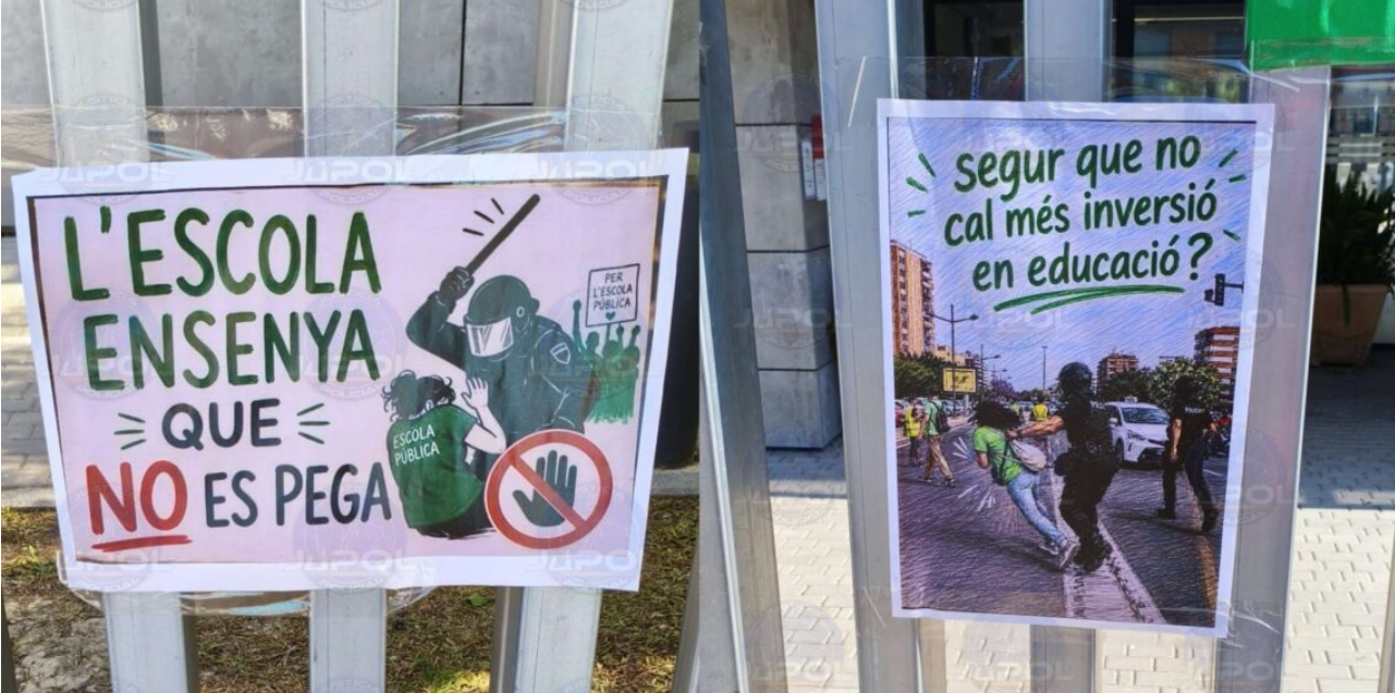 JUPOL denúncia una campanya d’“assetjament i assenyalament” a la Policia Nacional en col·legis de la Comunitat Valenciana
