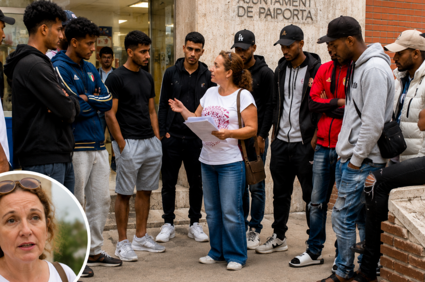 Una voluntària empadrona a casa seva a Paiporta 16 immigrants sense llar per a evitar la seva expulsió