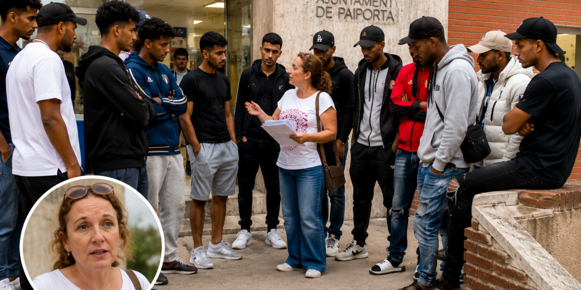 Una voluntària empadrona a casa seva a Paiporta 16 immigrants sense llar per a evitar la seva expulsió