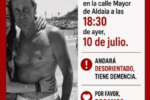 Dispositivo de búsqueda urgente para localizar a Pedro Notario, un vecino del Barrio del Cristo desaparecido en Aldaia