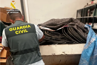 Investigats 11 treballadors a Beniparrell per sostraure més de tres tones de coure i vendre'l en un centre de reciclatge.