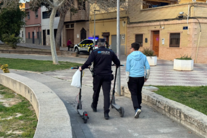 Paterna intensifica los controles a patinetes eléctricos: 50 vehículos inmovilizados y 80 denuncias entre junio y julio