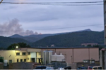 Incendio en la Sierra Calderona entre Gátova y Segorbe producido por un rayo