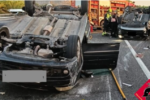 L'incendi d'un vehicle a la V-21 al seu pas per Museros provoca dos quilòmetres de retencions en direcció a la capital.