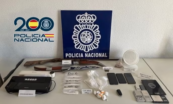 Sis detinguts a La Safor per distribució de cocaïna