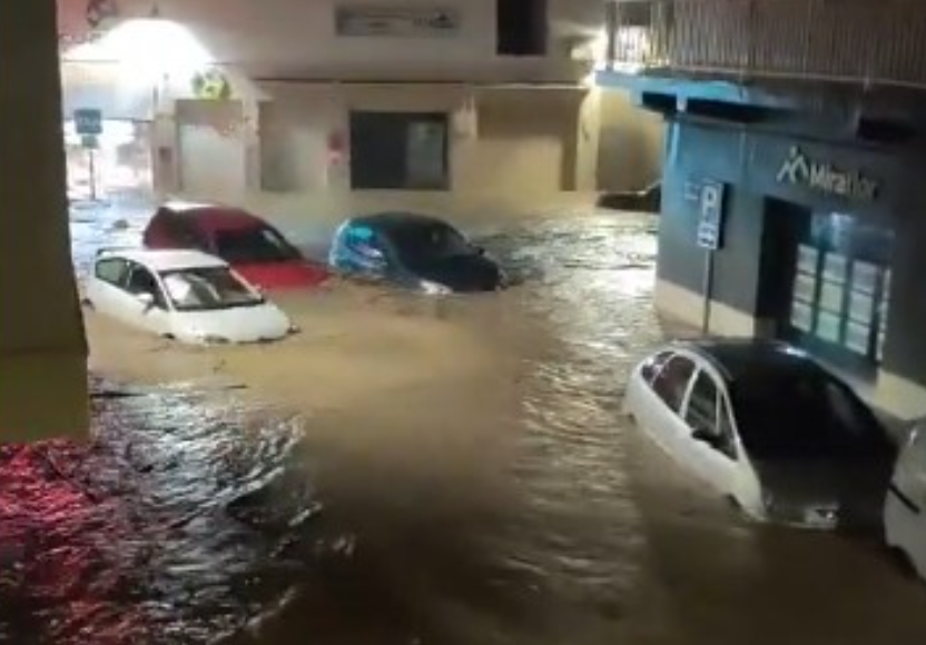 El temporal deja más de 940 incidencias en la Comunitat Valenciana, con Oliva y Xàbia como epicentros de las inundaciones